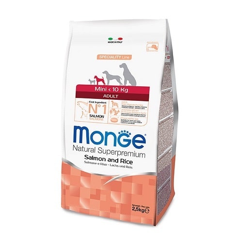 מונג גור לכלב סלמון ואורז