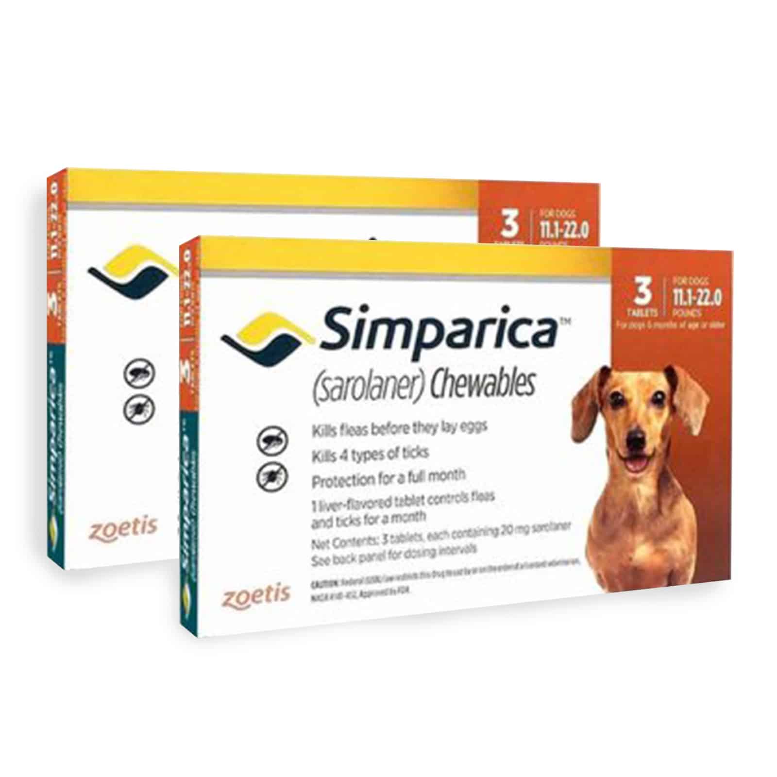 טבליות למניעת קרציות ופרעושים לכלבים