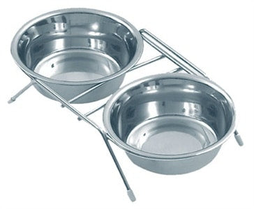 זוג קרות עם מעמד מתכת