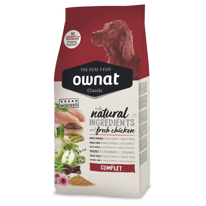 אוונט לכלב בוגר עוף ואורז מלא