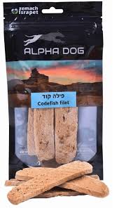 חטיף לכלב עם דג קוד