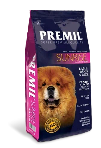 פרימיל לכלב בוגר כבש ברווז 15 קג